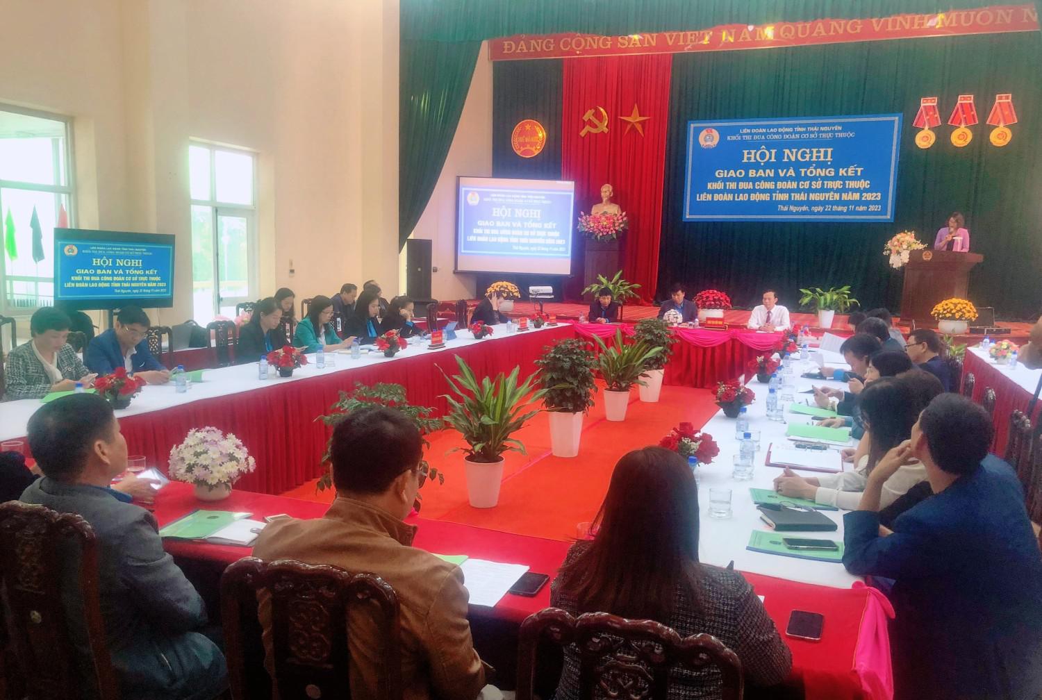 07 nhiệm vụ trọng tâm của công tác công đoàn khối thi đua CĐCS trực thuộc tỉnh Thái Nguyên