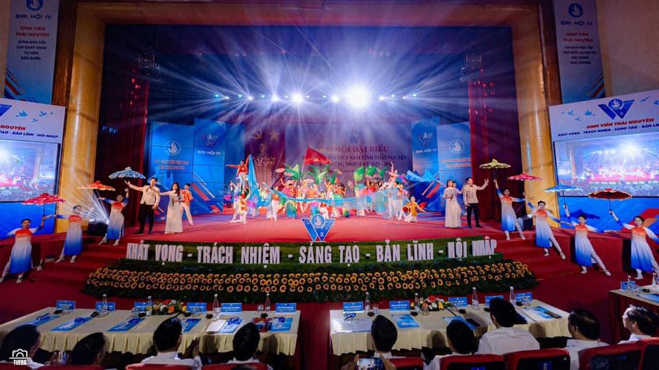 Hoành tráng chương trình nghệ thuật chào mừng Đại hội Hội sinh viên tỉnh Thái Nguyên