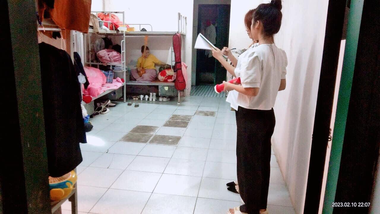 Công tác đảm bảo an ninh trật tự trong ký túc xá trường CĐ VHNT Việt Bắc