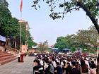 Nghiêm trang trong buổi lễ chào cờ đầu tháng 11