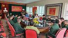 Thành viên Hội CCB Nhà trường tích cực tham gia bảo vệ an ninh trật tự