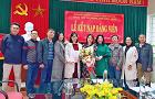 Chi bộ khối Giảng viên 2 tổ chức kết nạp đảng viên mới và trao thẻ đảng cho đảng viên