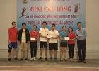 Công đoàn trường CĐVHNT Việt Bắc tổ chức thành công giải cầu lông cho CBGV năm 2021