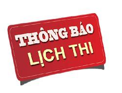 Lịch thi học kỳ 1, năm học 2020 – 2021 – Khoa Âm nhạc + Múa (Đợt 1)