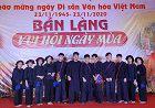 HSSV khoa Nghiệp vụ Văn hóa và Du lịch tham gia trải nghiệm chương trình Tết cơm mới tại Khu bảo tồn làng nhà sàn sinh thái Thái Hải