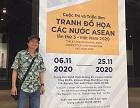 Họa sĩ Lê Quang Thái – Giảng viên mỹ thuật, Trưởng phòng ĐT, QLKH&HTQT tham gia Triển lãm Tranh Đồ họa các nước ASEAN