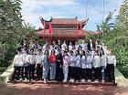 HSSV Khoa Nghiệp vụ Văn hóa và Du lịch thực tế các môn chuyên ngành tại cơ sở
