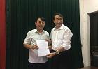 Công bố quyết định bổ nhiệm lại đ/c Phạm Quốc Khánh