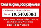 Trường Cao đẳng Văn hóa Nghệ thuật Việt Bắc hưởng ứng ủng hộ phong trào phòng, chống dịch bệnh Covid-19