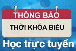 Lịch học trực tuyến phát sóng trên VTV7 từ ngày 27/4 đến ngày 02/5/2020