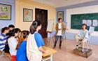 Khoa Mỹ thuật đón đoàn thực tập Sư phạm của trường ĐH Mỹ thuật Việt Nam