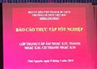 Khoa Âm nhạc báo cáo thực tập tốt nghiệp năm 2019
