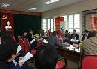 Khối các trường ĐH, CĐ và TC số 1 tỉnh Thái Nguyên thông qua dự thảo điều lệ hội thi và giao lưu văn nghệ khối trường năm 2019