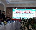 GV khoa Nghiệp vụ VH&DL tham dự hội thảo “Nghiên cứu, bảo tồn và phát huy đặc trưng văn hóa Xứ Lạng” tại Lạng Sơn