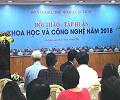 Hội thảo – Tập huấn nghiên cứu khoa học công nghệ năm 2018