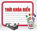 Thời khóa biểu học kỳ I – Năm học 2018 – 2019 – Khoa Sư phạm Nhạc – Họa