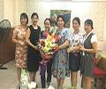 Trường CĐ VHNT Việt Bắc chia tay đ/c Dương Kim Thuận nghỉ chế độ
