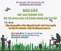 Phòng ĐT&NCKH tổ chức bảo vệ đề tài nghiên cứu khoa học cấp cơ sở cho Đ/c Nguyễn Thị Yến Nga