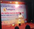 Trường CĐ VHNT Việt Bắc tham gia chương trình giao lưu hữu nghị quốc tế kỷ niệm 50 năm ASEAN