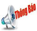 Thông báo về việc thực hiện đánh giá và phân loại cán bộ, công chức, viên chức và kê khai tài sản năm 2017