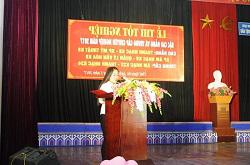 TRƯỜNG CĐ VHNT VIỆT BẮC KHAI MẠC KỲ THI TỐT NGHIỆP NĂM 2017