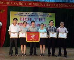 BẾ MẠC HỘI THI GIÁO VIÊN DẠY GIỎI CẤP TỈNH KHỐI CÁC TRƯỜNG CAO ĐẲNG – TCCN SỐ 1 TỈNH THÁI NGUYÊN