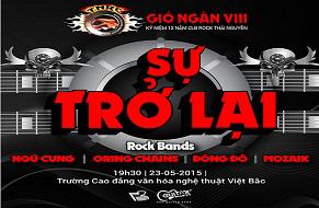 CHUẨN BỊ CHO ĐÊM NHẠC ROCK GIÓ NGÀN X – LỬA VIỆT BẮC