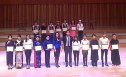 TÀI NĂNG ÂM NHẠC TRẺ VHNT VIỆT BẮC NHẬN HỌC BỔNGTOYOTA NĂM 2017