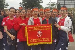 ĐOÀN TNCS HỒ CHÍ MINH TRƯỜNG CĐ VHNT VIỆT BẮC THAM GIA “NGÀY CHẠY OLYMPIC VÌ SỨC KHỎE TOÀN DÂN, GIẢI VIỆT DÃ CÙNG SACOMBANK CHẠY VÌ SỨC KHỎE CỘNG ĐỒNG” TỈNH THÁI NGUYÊN NĂM 2017