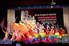 HỘI THI VĂN NGHỆ KHỐI TRƯỜNG CAO ĐẲNG, TCCN SỐ 1 TỈNH THÁI NGUYÊN NĂM HỌC 2016 – 2017