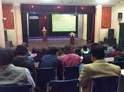 HỘI NGHỊ HỌC TẬP, QUÁN TRIỆT VÀ TRIỂN KHAI NGHỊ QUYẾT HỘI NGHỊ LẦN THỨ 4 BCH TW ĐẢNG KHÓA XII