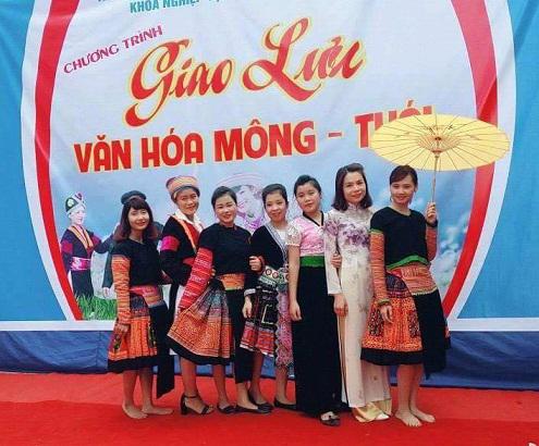 KHOA NGHIỆP VỤ VĂN HÓA VÀ DU LỊCH TỔ CHỨC SỰ KIỆN“GIAO LƯU VĂN HÓA MÔNG – THÁI”