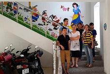 HOẠT ĐỘNG VẼ TRANH TƯỜNG CỦA GIẢNG VIÊN VÀ SINH VIÊN NHÀ TRƯỜNG TẠI BỆNH VIÊN ĐA KHOA TW THÁI NGUYÊN