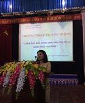 CÔNG ĐOÀN TRƯỜNG CĐ VHNT VIỆT BẮC TỔ CHỨC CHƯƠNG TRÌNH TRUYỀN THÔNG “CHĂM SÓC SỨC KHỎE SINH SẢN PHỤ NỮ VÀ HẠNH PHÚC GIA ĐÌNH”