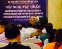 TRƯỜNG CĐ VHNT VIỆT BẮC THAM DỰ HỘI NGHỊ TẬP HUẤN PHỔ BIẾN CÁC VĂN BẢN VỀ TINH GIẢN BIÊN CHẾ VÀ CÔNG TÁC TỔ CHỨC CÁN BỘ CỦABỘ VĂN HÓA, THỂ THAO VÀ DU LỊCH