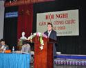TRƯỜNG CĐ VHNT VIỆT BẮC TỔ CHỨC THÀNH CÔNG HỘI NGHỊ CÔNG CHỨC NĂM 2015