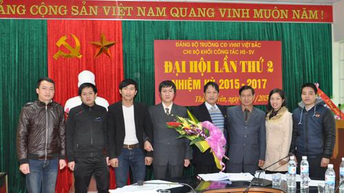 ĐẠI HỘI CHI BỘ KHỐI CÔNG TÁC HSSV KHÓA 2 NHIỆM KỲ 2015 – 2017