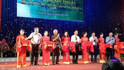 TRIỂN LÃM MỸ THUẬT KHU VỰC III – NĂM 2014