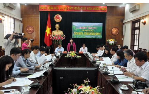 HỌP BÁO GIỚI THIỆU FESTIVAL TRÀ THÁI NGUYÊN LẦN THỨ HAI