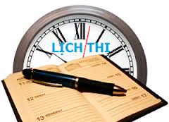 LỊCH THI TỐT NGHIỆP NĂM 2013 TRƯỜNG CĐ VHNT VIỆT BẮC