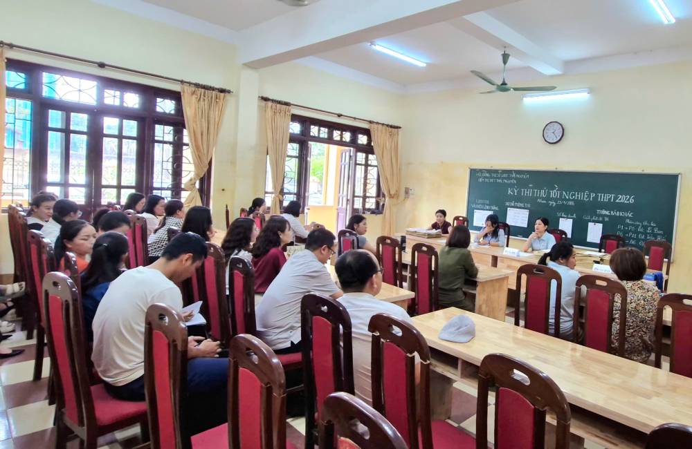 Thi thử tốt nghiệp THPT lần 2: Đánh giá toàn diện năng lực học sinh trong giai đoạn nước rút