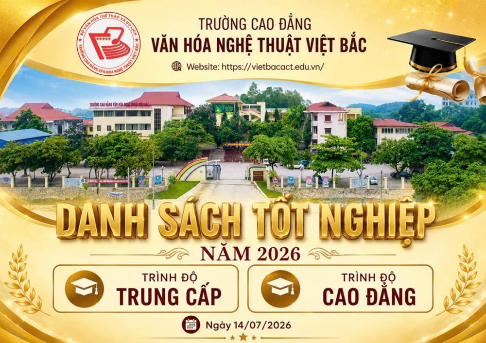 Danh sách tốt nghiệp trình độ trung cấp, trình độ cao đẳng năm 2026 (lần 1)