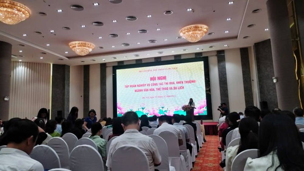 Hội nghị tập huấn công tác thi đua khen thưởng ngành Văn hóa, Thể thao và Du lịch năm 2024