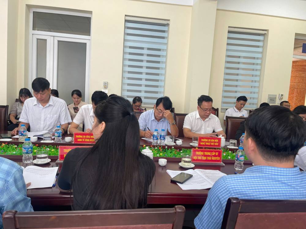 Khối các trường Cao đẳng và Trung cấp triển khai kế hoạch hoạt động năm học 2024 - 2025